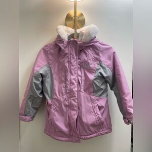 Gerry Weber Kids Lavender and Gray Puffer Jacket